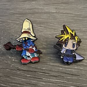 Final Fantasy Video Game Tv Show Anime Movie Enamel Metal Pin Collectible